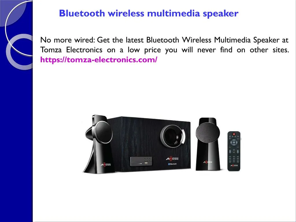 bluetooth wireless multimedia speaker
