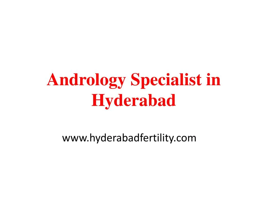 andrology specialist in hyderabad