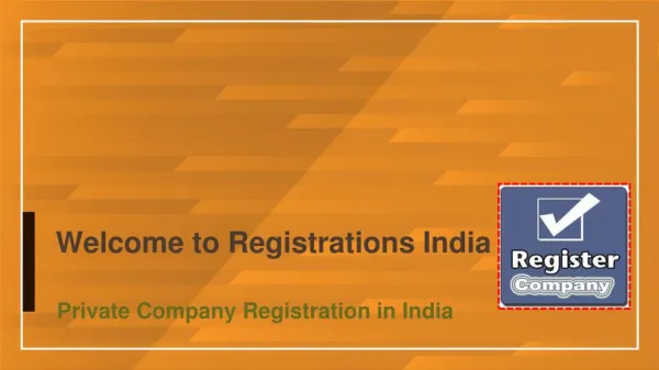 Register A Company India For Protection And Other Benefits