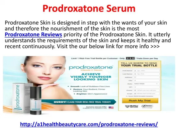 Prodroxatone Reviews, Price, Buy and Free Trial