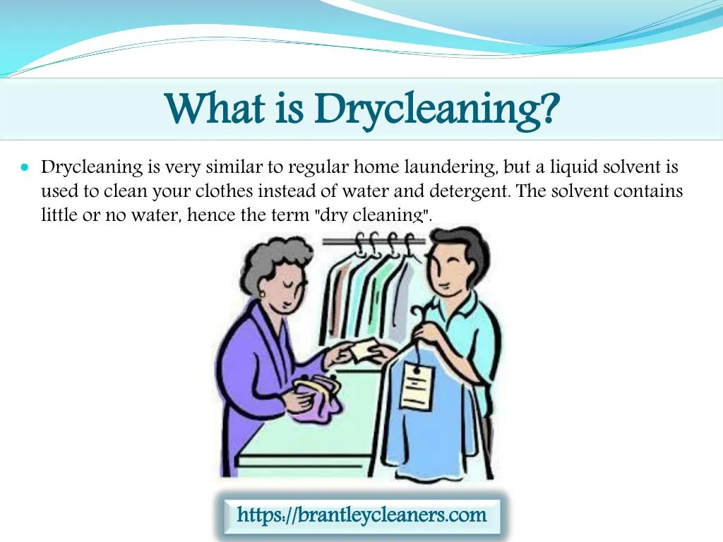 what is drycleaning