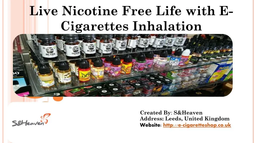 live nicotine free life with e cigarettes