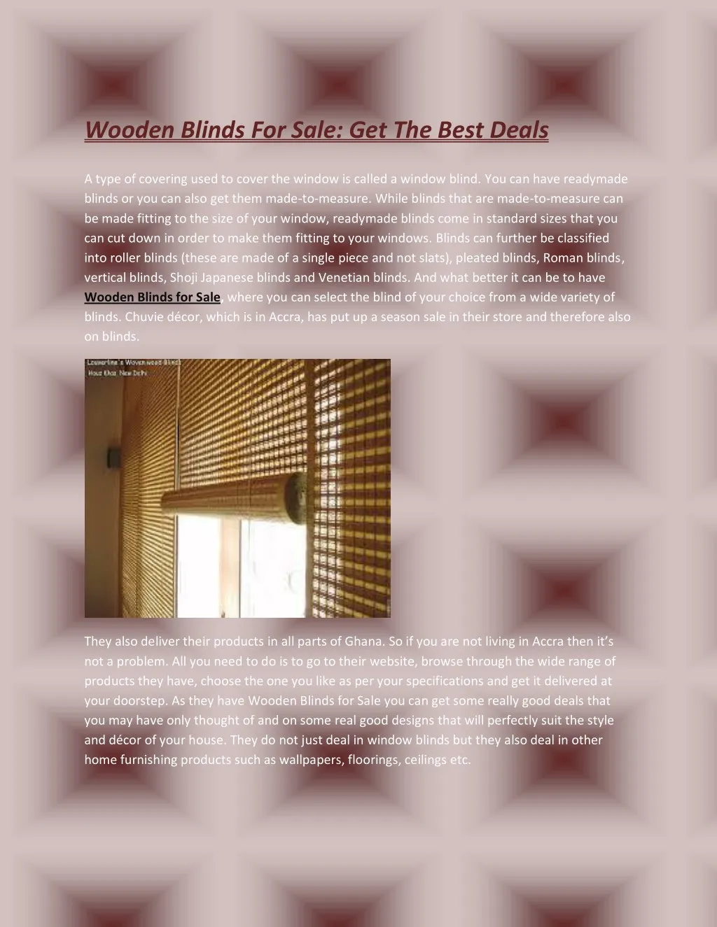 wooden blinds for sale get the best deals