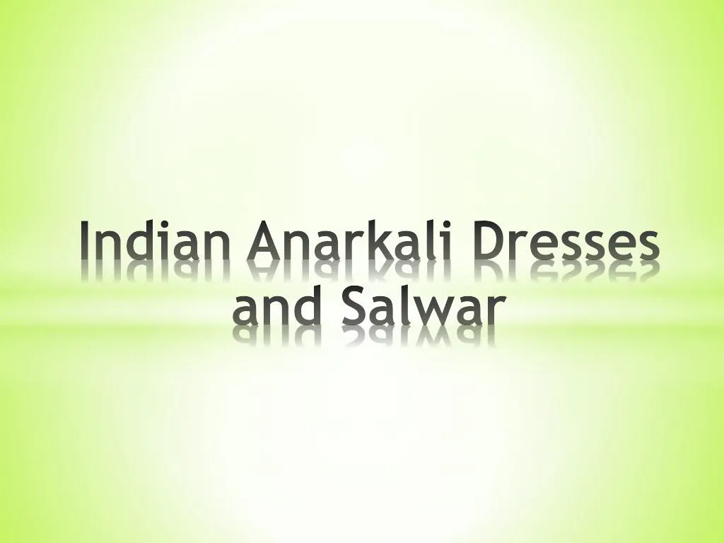indian anarkali dresses and salwar