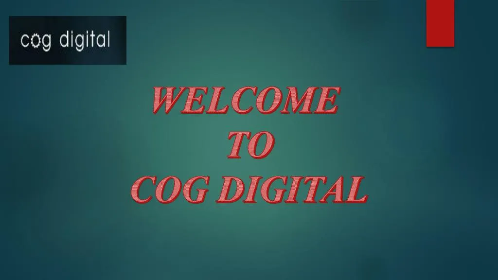 welcome to cog digital