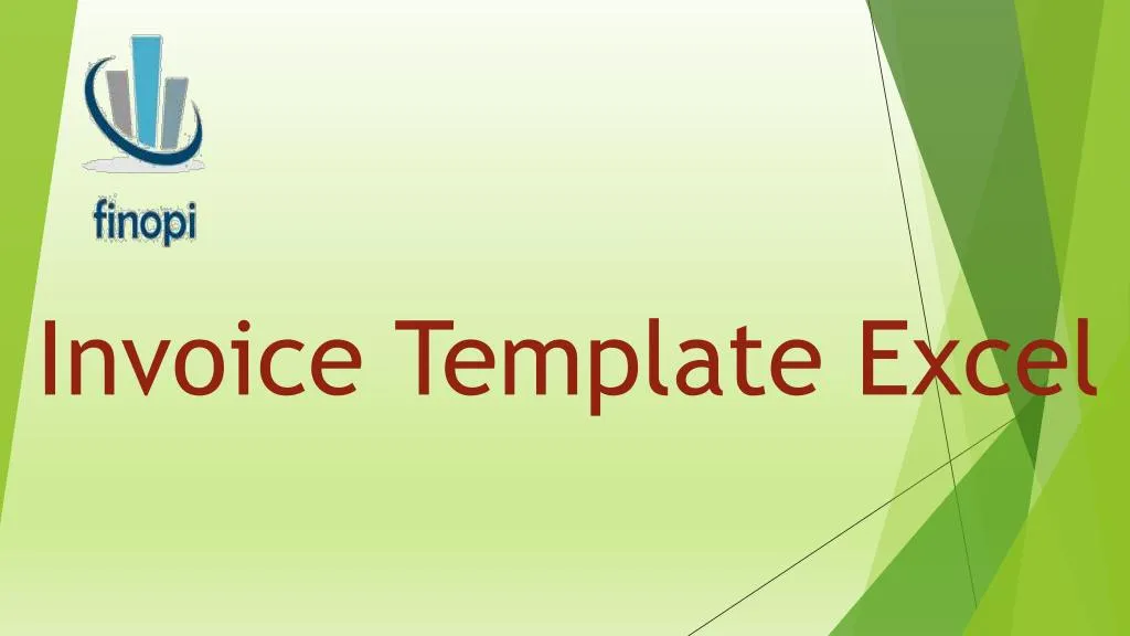 invoice template excel