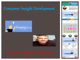 Consumer Insight Development - slide 1