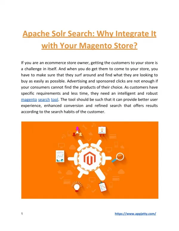 Apache Solr Search: Why Integrate It with Your Magento Store?