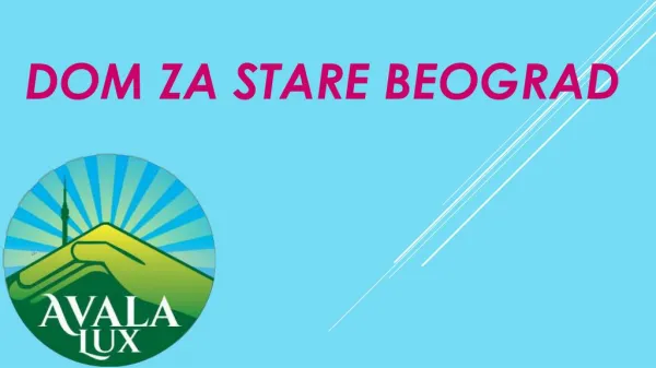 dom za stare beograd
