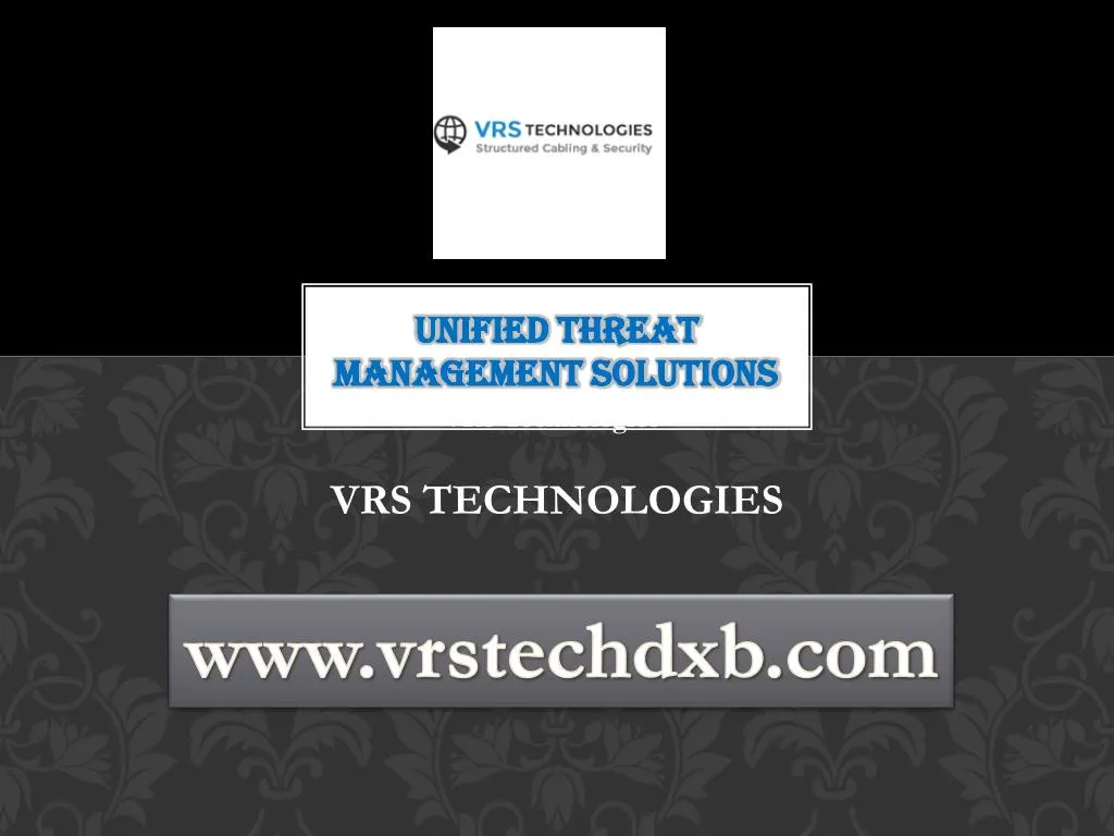 unified threat management solutions
