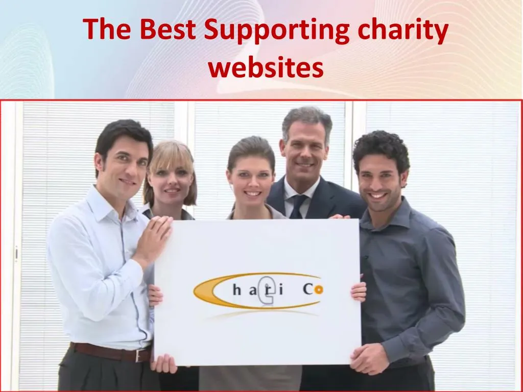 the best supporting charity websites
