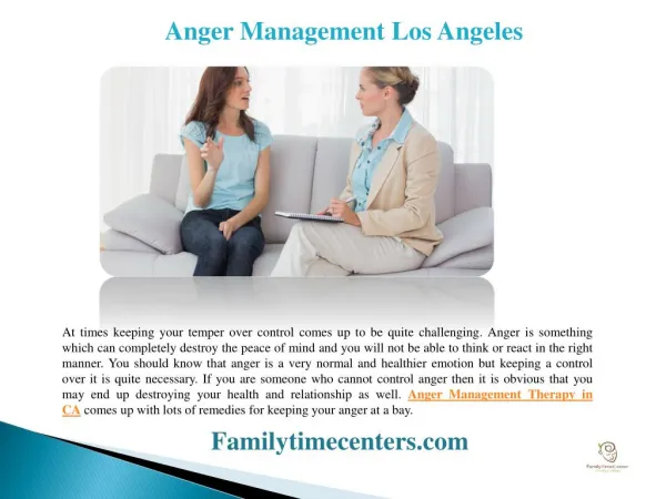 Tips to Control Over Your Anger Through Therapies