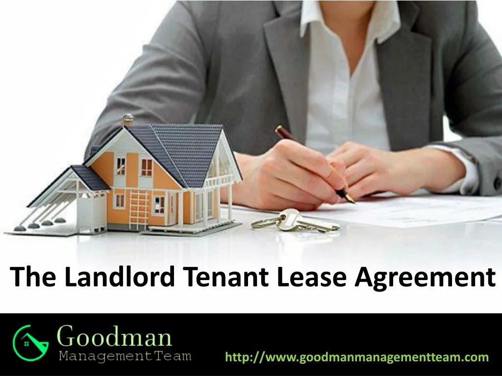 the landlord tenant lease agreement