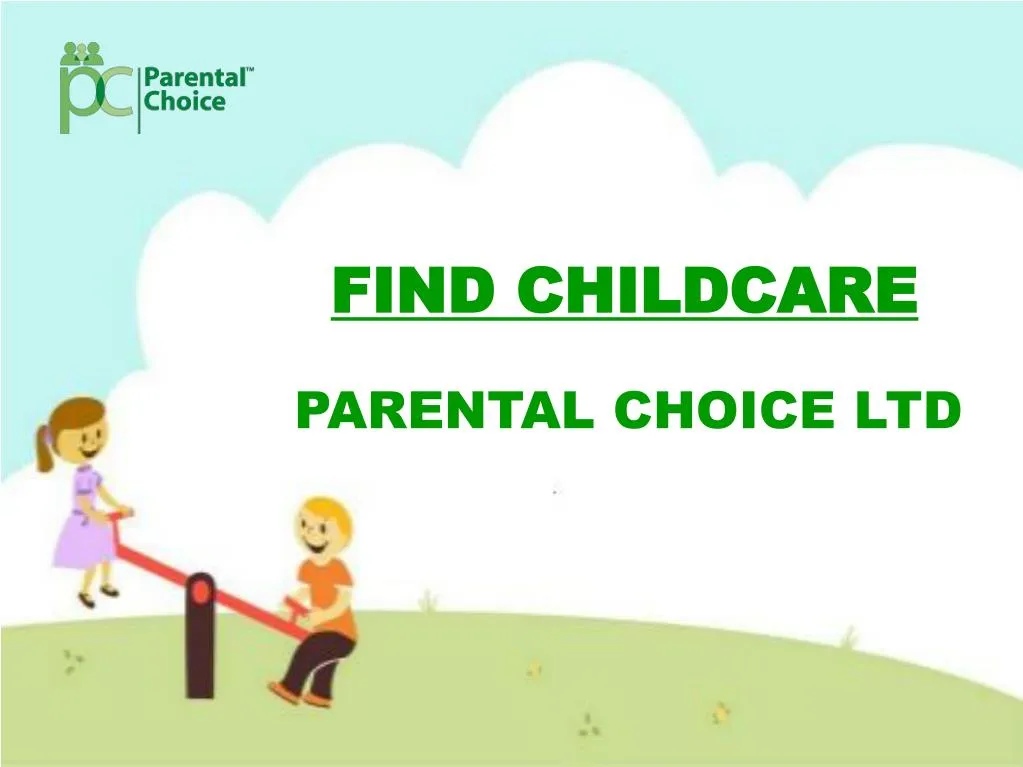find childcare