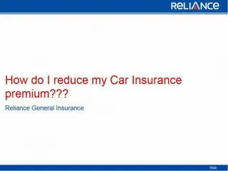 PPT - Tips To Reduce Auto Insurance Premium PowerPoint Presentation ...