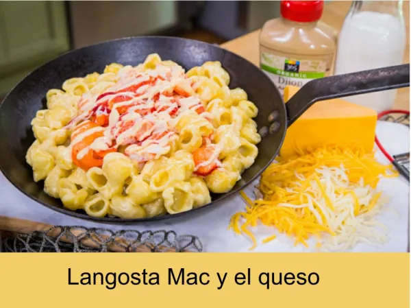 Langosta Mac y el queso