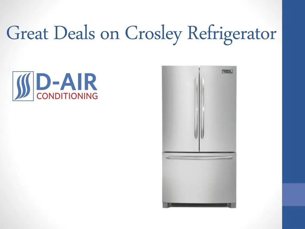 great deals on crosley refrigerator