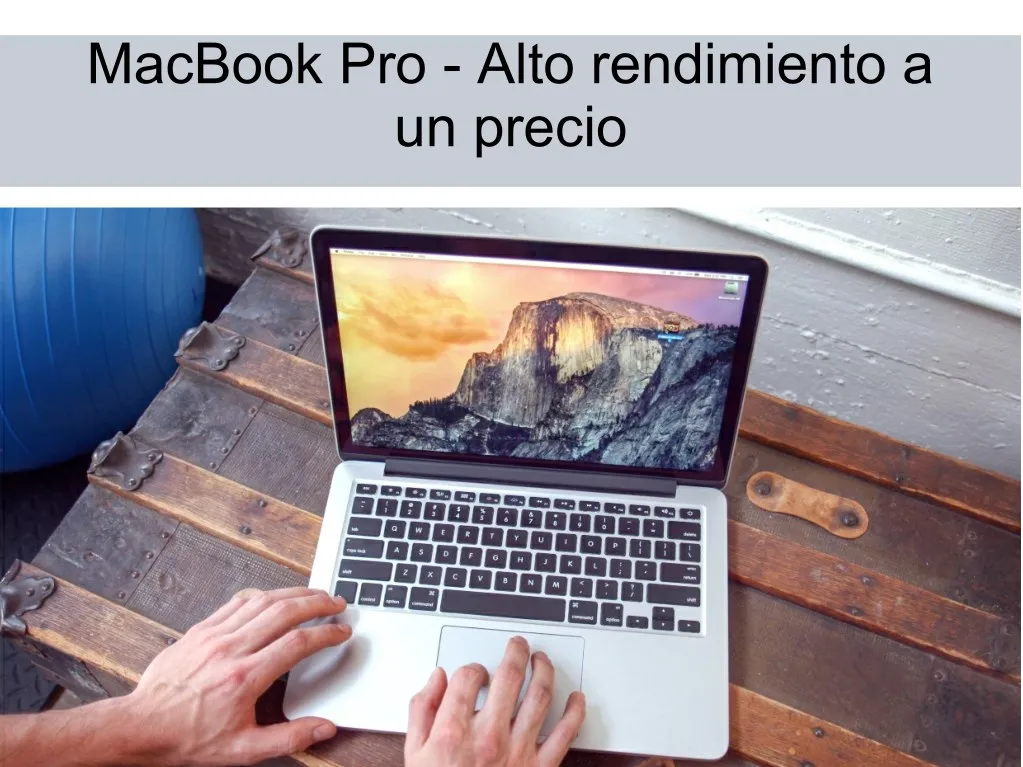 macbook pro alto rendimiento a un precio