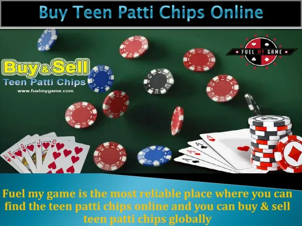 Buy Teen Patti Chips Online