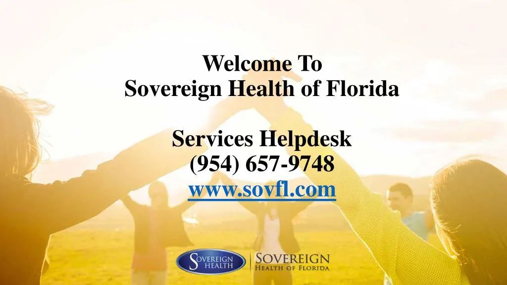 welcome to sovereign health of florida services helpdesk 954 657 9748 www sovfl com