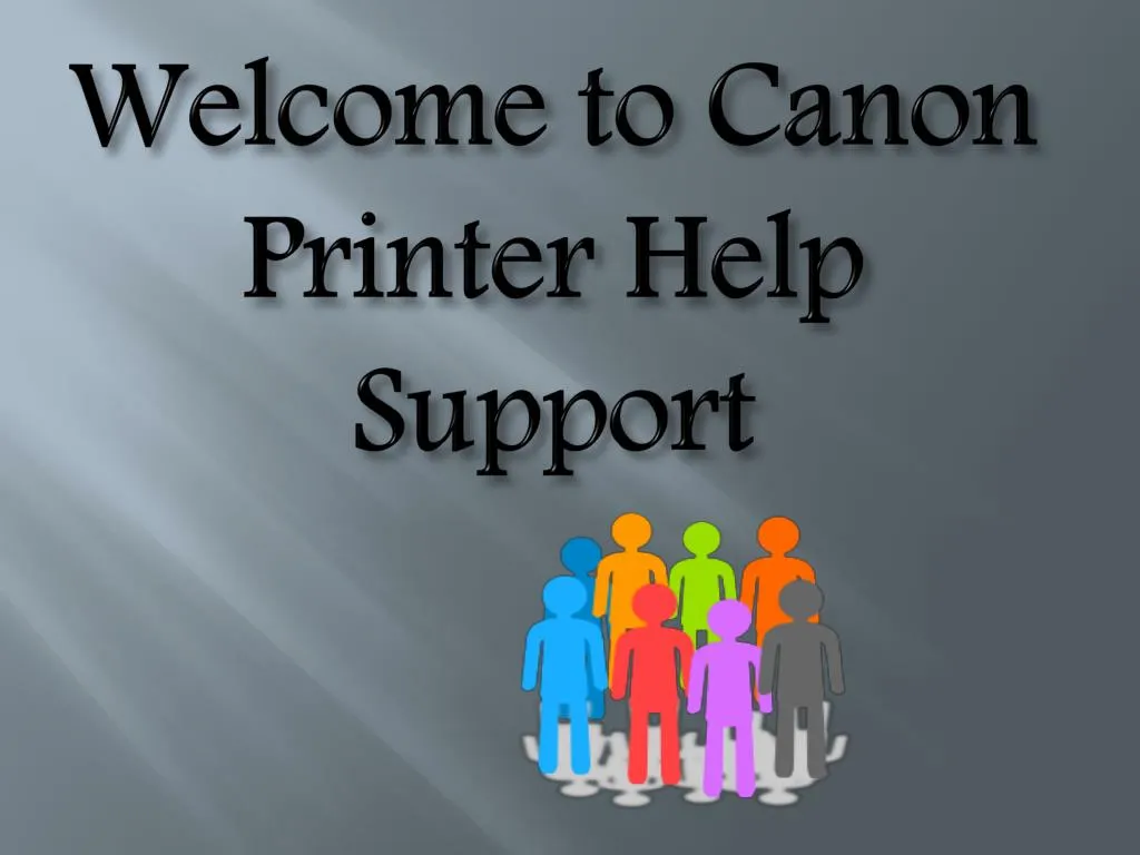 welcome to canon printer help support