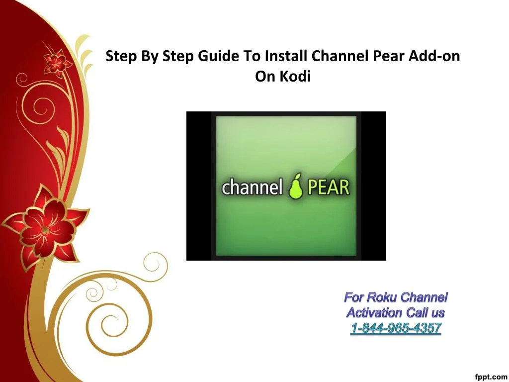 step by step guide to install channel pear add on on kodi