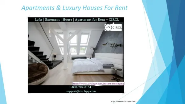 Apartments & Luxury Houses For Rent