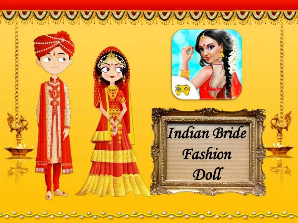 Indian Bride Fashion Doll
