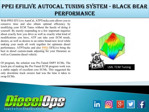 PPEI EFILive AutoCal Tuning System - Black Bear Performance