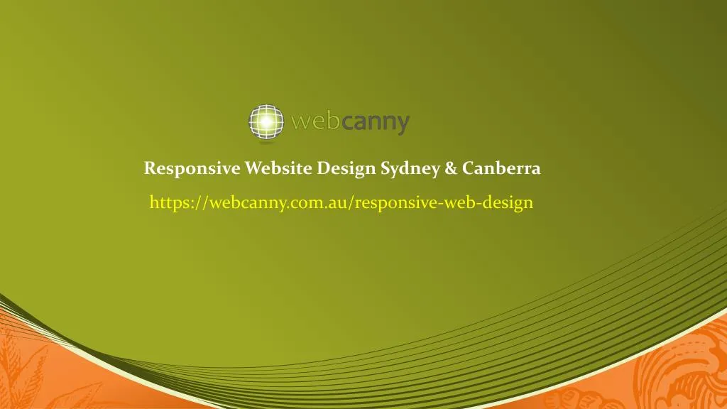 responsive website design sydney canberra