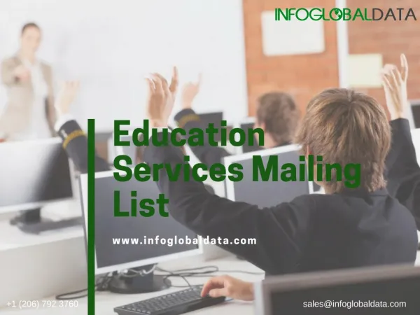 Education Services Mailing List