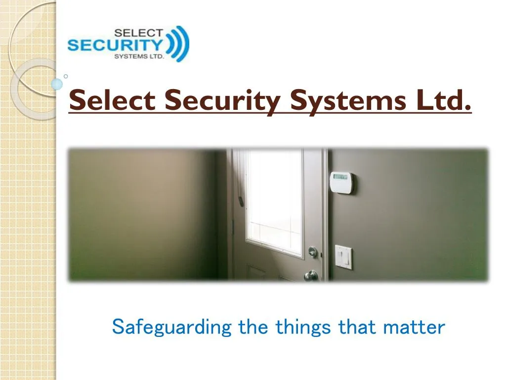 select security systems ltd
