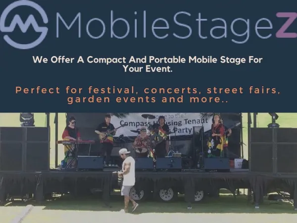 Mobile Stages Australia