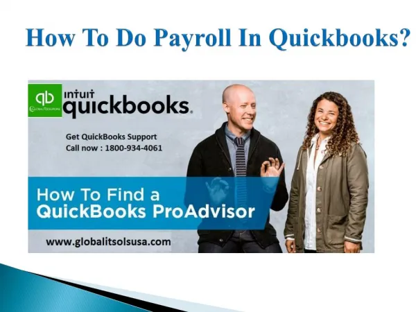 How To Do Payroll In Quickbooks?