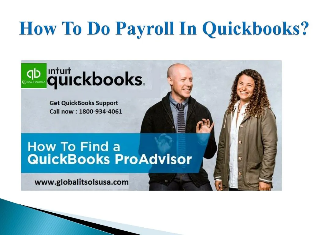how to do payroll in quickbooks
