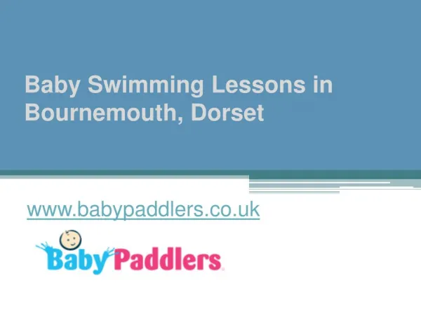 Baby Swimming Lessons in Bournemouth, Dorset - www.babypaddlers.co.uk