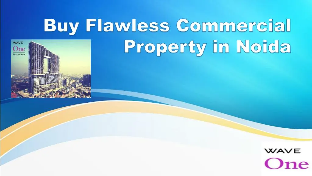 buy flawless commercial property in noida