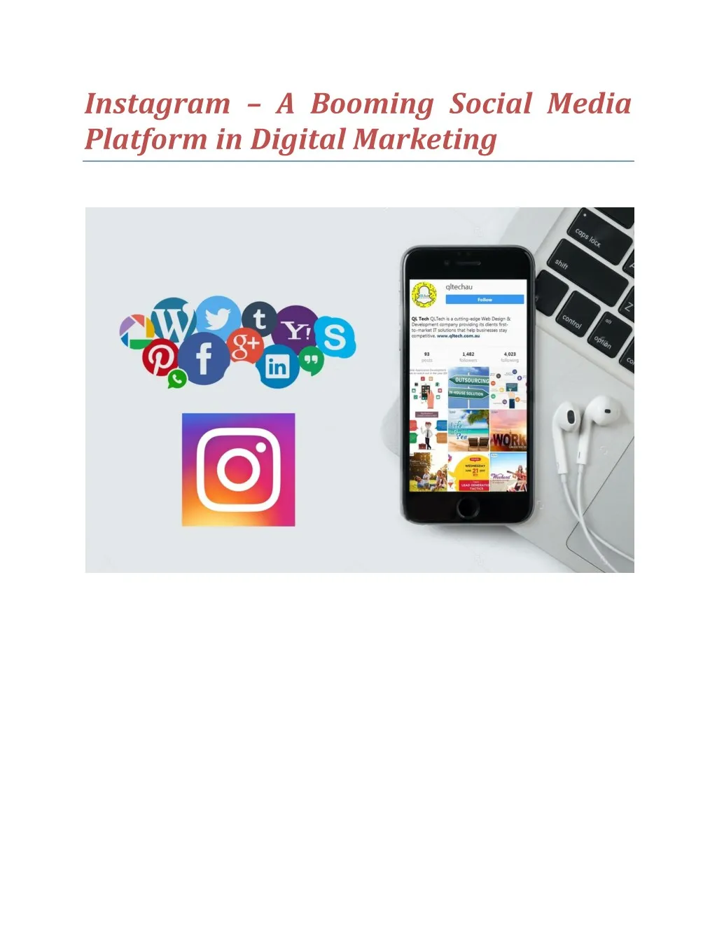 instagram a booming social media platform