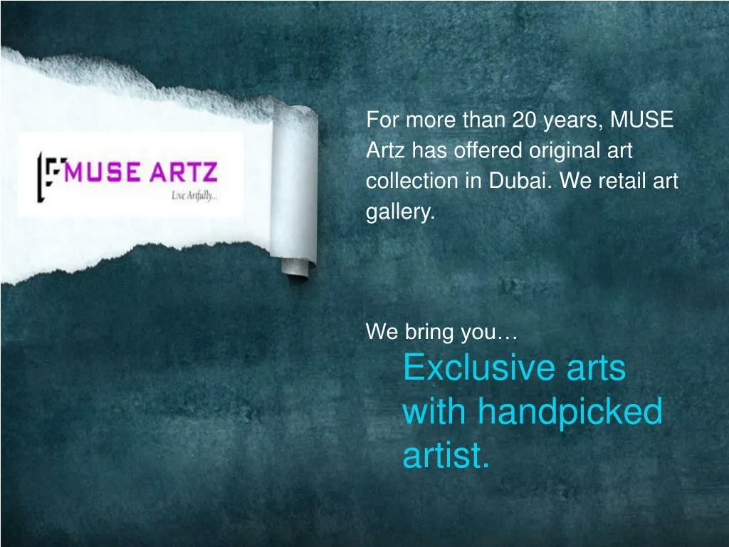 for more than 20 years muse artz has offered