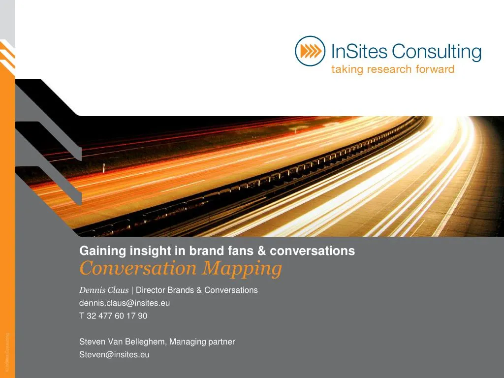 gaining insight in brand fans conversations conversation mapping