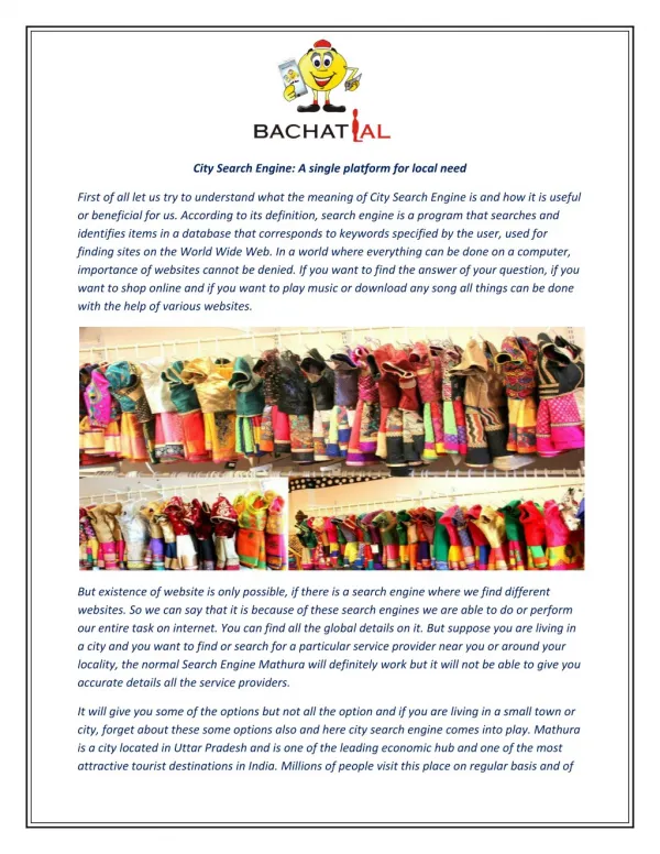 Bachatlal - www.bachatlal.in