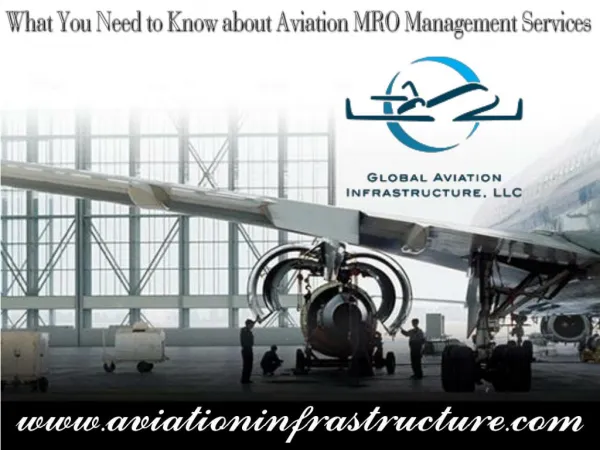 What You Need to Know About Aviation MRO Management Services