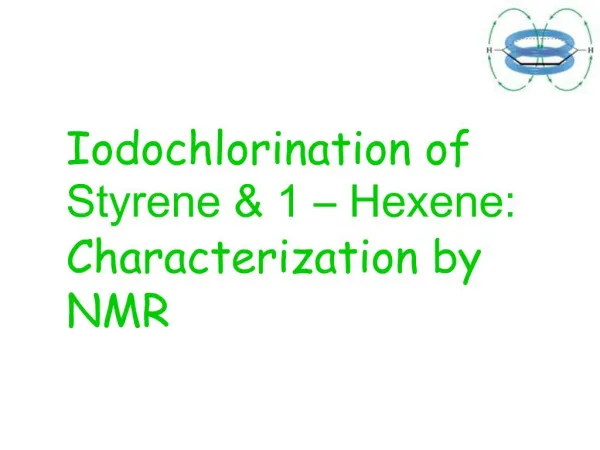 Iodochlorination of Styrene 1 Hexene: Characterization by NMR