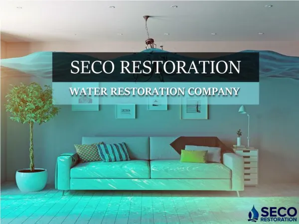 Water Damage Restoration Service in Houston - Seco Restoration