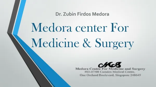 Dr.Zubin Medora