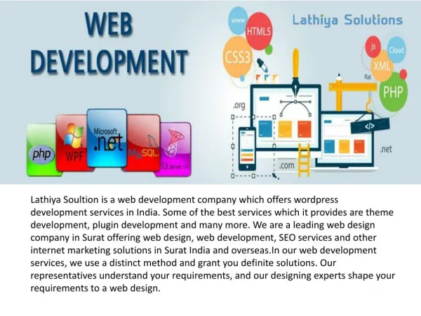 PHP Web Development Company in Surat | Lathiya Solutions
