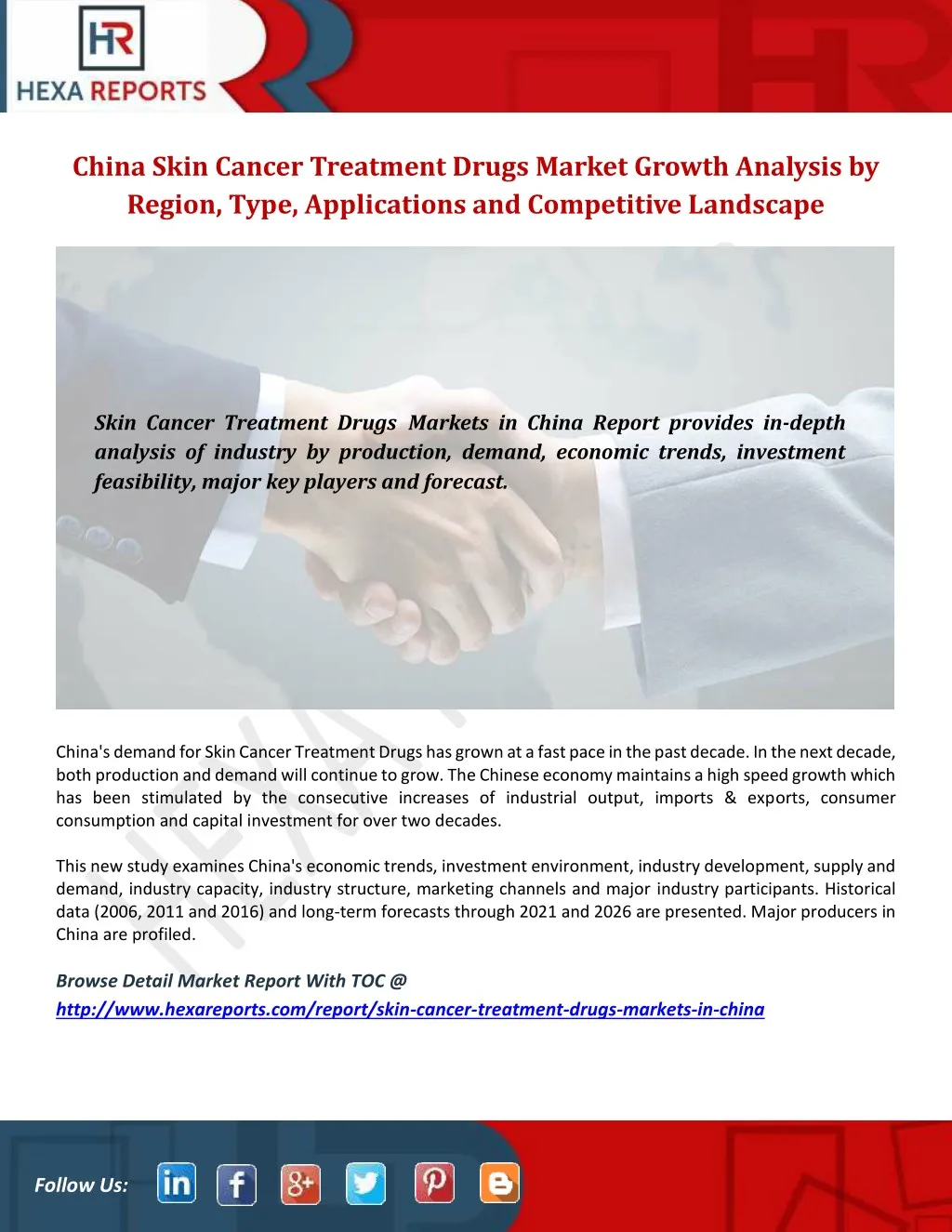 china skin cancer treatment drugs market growth