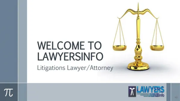 Litigation lawyers/Attorneys near me lawyersinfo.net