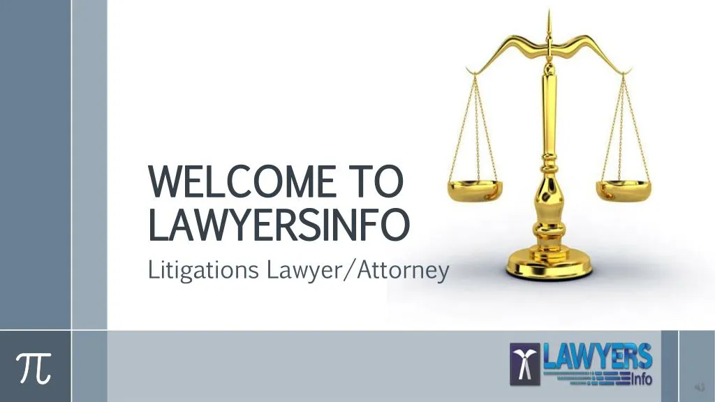 welcome to lawyersinfo