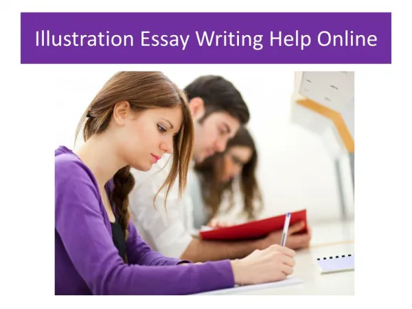 Illustration Essay Writing Help